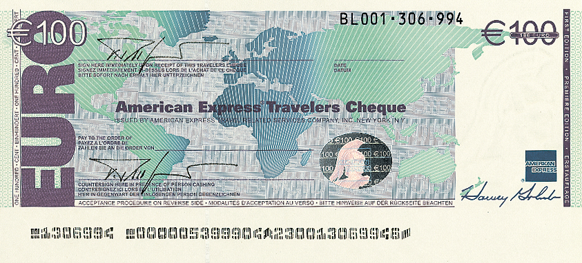 american express traveler cheque